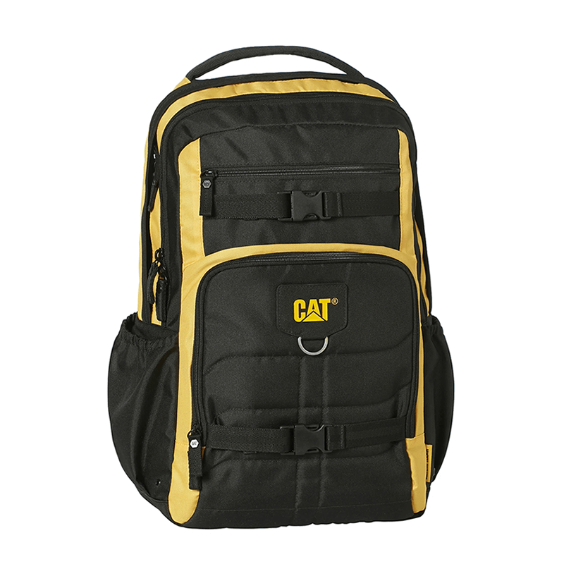 CATERPILLAR MOCHILA PATRICK NEGRO Y AMARILLO (83605172) | CATERPILLAR