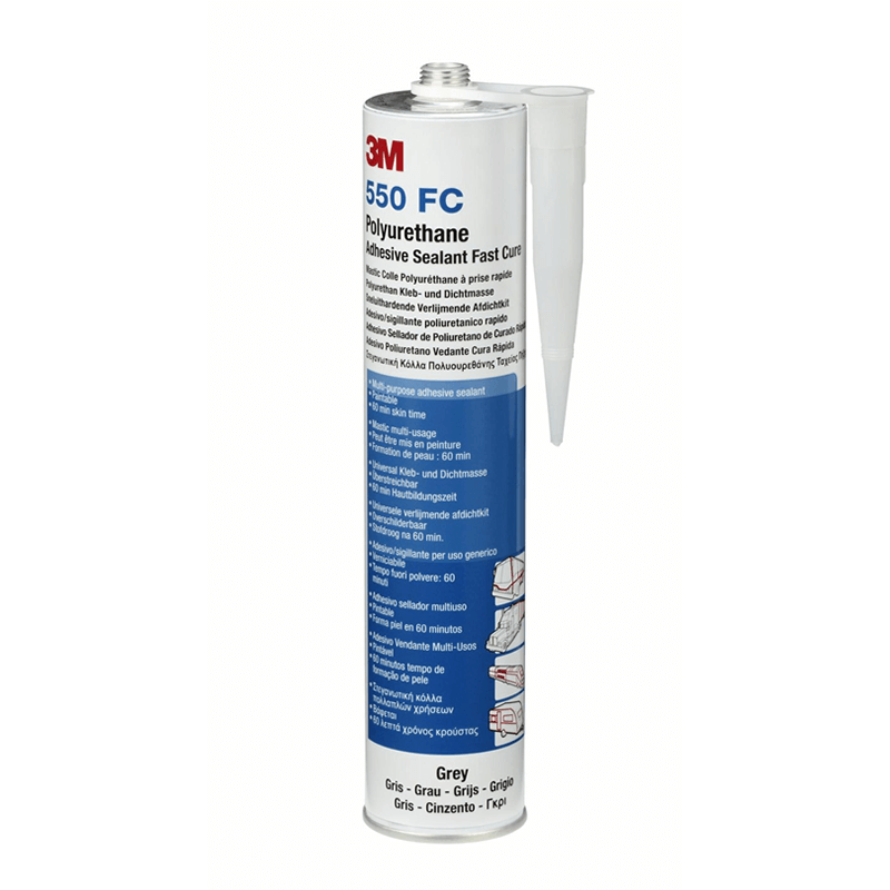 3M SELLADOR POLIURETANO INDUSTRIAL 550 BLANCO GRIS NEGRO 310ML