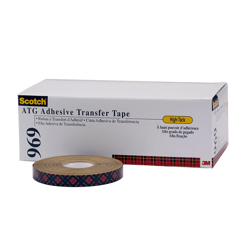 3M CINTA DE TRANSFERENCIA ATG 969 3/4X18YD