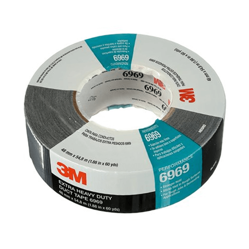 3M CINTA DUCT TAPE 6969 2X55MT BLANCA (41050)