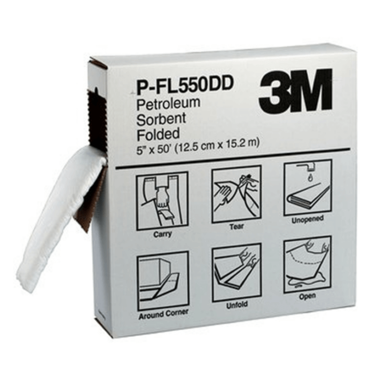 3M ABSORBENTE P-FL550DD PARA HIDROCARBUROS PLEGADO (51822)
