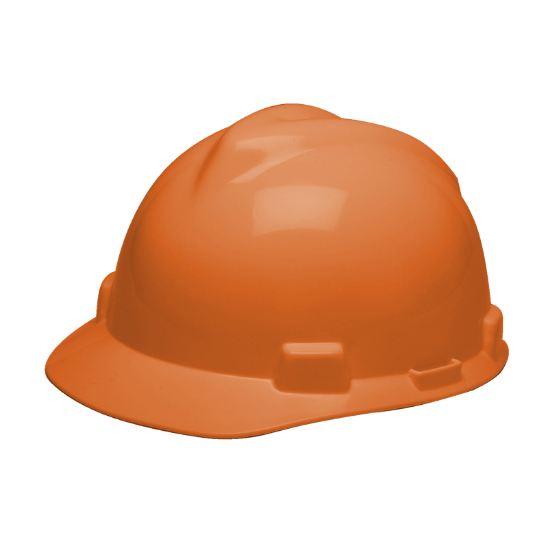 MSA CASCO V-GARD JOCKEY NARANJA (299935)