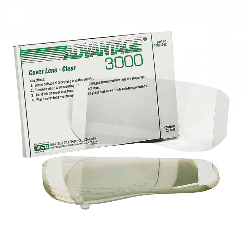 MSA PACK FILM PROTECTOR DE LENTE LÍNEA MÁSCARA ADVANTAGE 3000 (10031542)