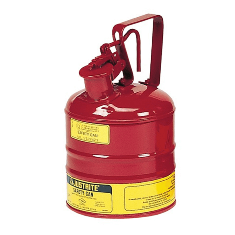JUSTRITE BIDÓN SEGURIDAD 1 GALÓN TIPO I (3,8 Lts) 7110100Z (Ex 10301)