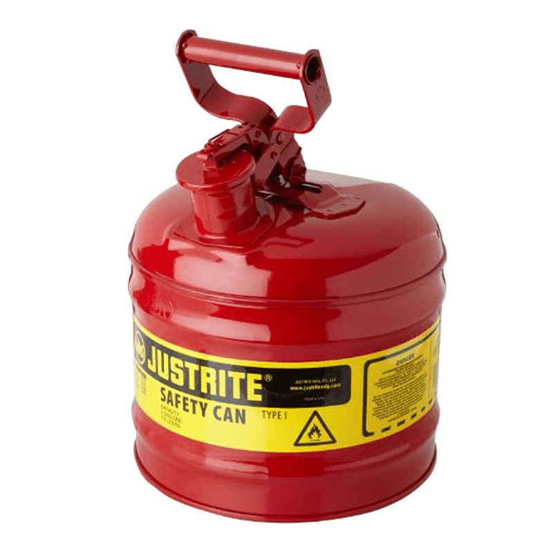 JUSTRITE BIDÓN SEGURIDAD 2 GALÓN TIPO I (7,6 Lts) 7120100Z (Ex 10501)