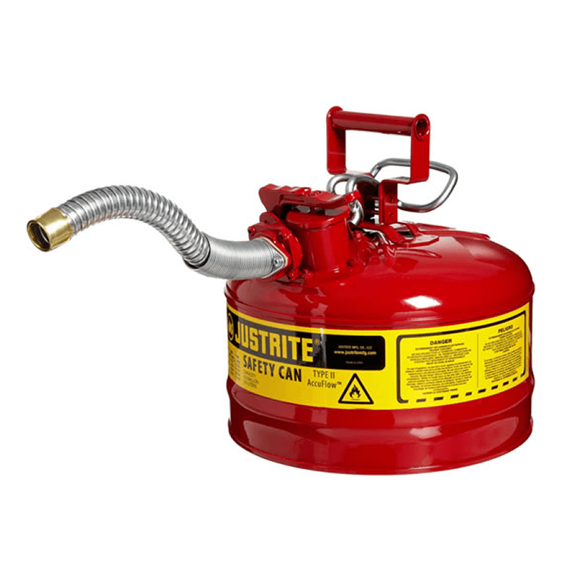 JUSTRITE BIDÓN SEGURIDAD 2,5 GALÓN TIPO II (9,5 Lts) 7225130Z (Ex 10721)