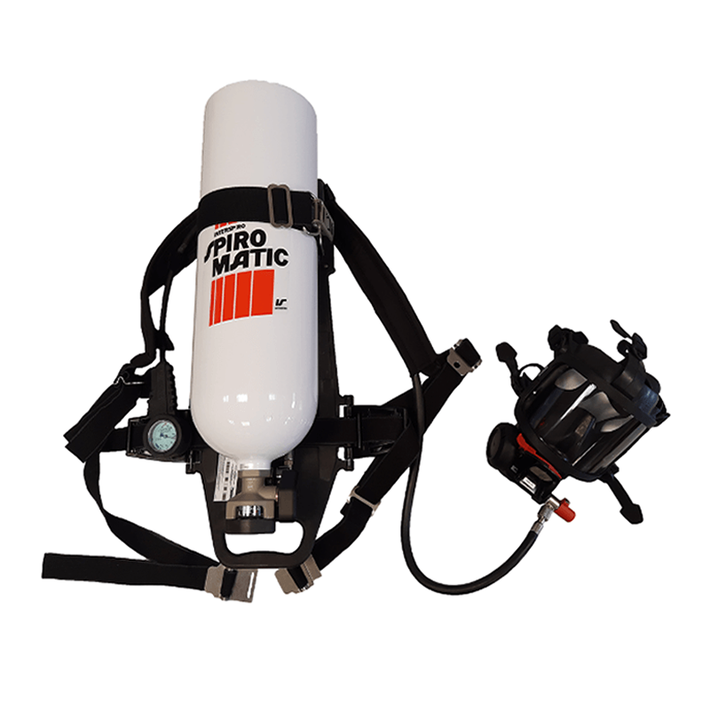LIBUS EQUIPO DE RESPIRACIÓN AUTÓNOMA SCBA SPIROMATIC90 USA AIRHATCH ALU30 BAG (904318)