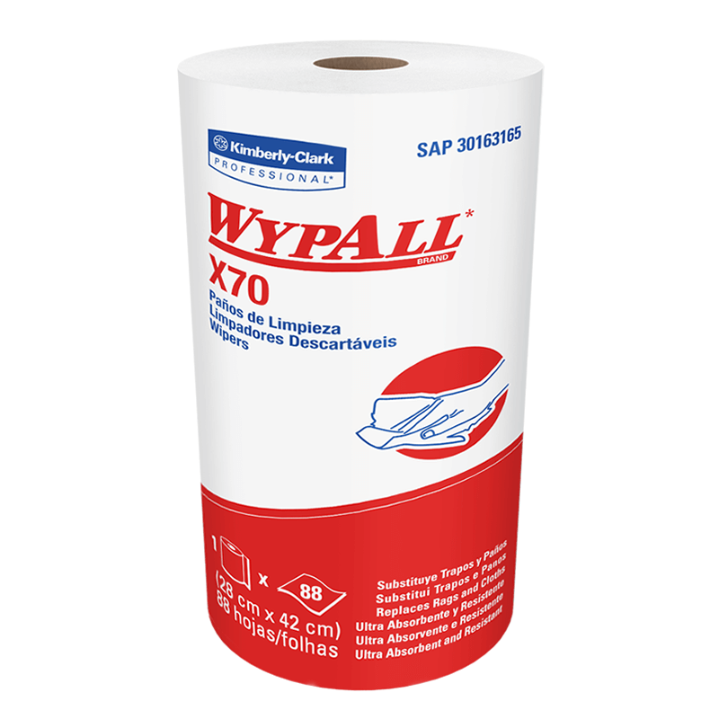 WYPALL X70 PAÑOS DE LIMPIEZA LISO (30163165)