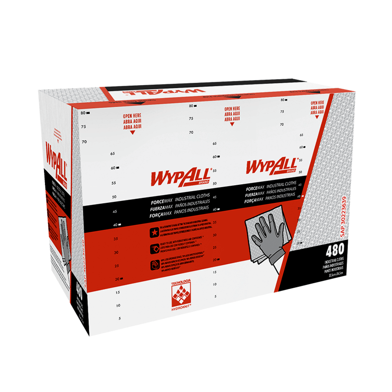 WYPALL X75 FUERZAMAX PAÑOS DE LIMPIEZA (30243089)