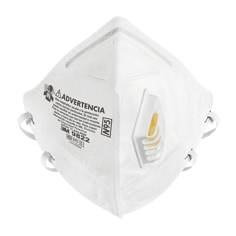 3M RESPIRADOR 9822 N95 VALVULADO (64541)
