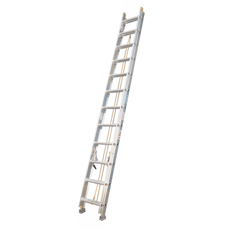ESCALERA DE ALUMINIO EXTENSIBLE 24 ESCALONES LIVIANA
