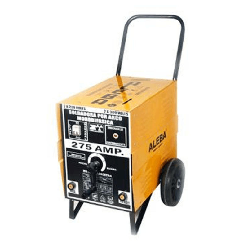 ALEBA SOLDADORA ELÉCTRICA A SHUNT MAGNÉTICO MONOFÁSICA/BIFÁSICA 275 AMPERES (SHU-244)