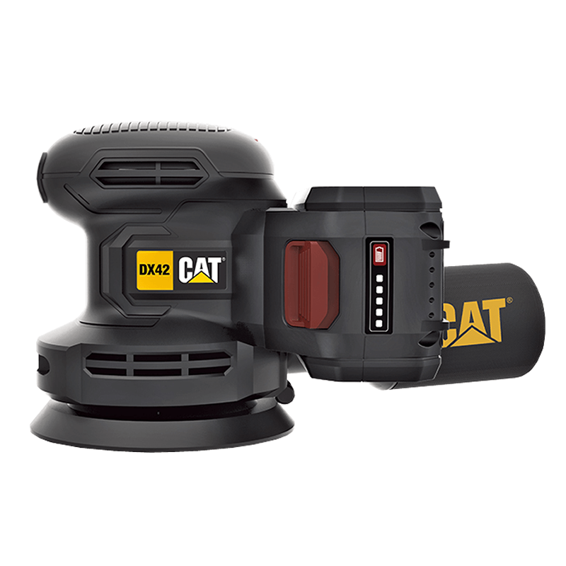 CATERPILLAR LIJADORA ORBITAL Y PULIDORA A BATERÍA 18V 125MM (DX42B)