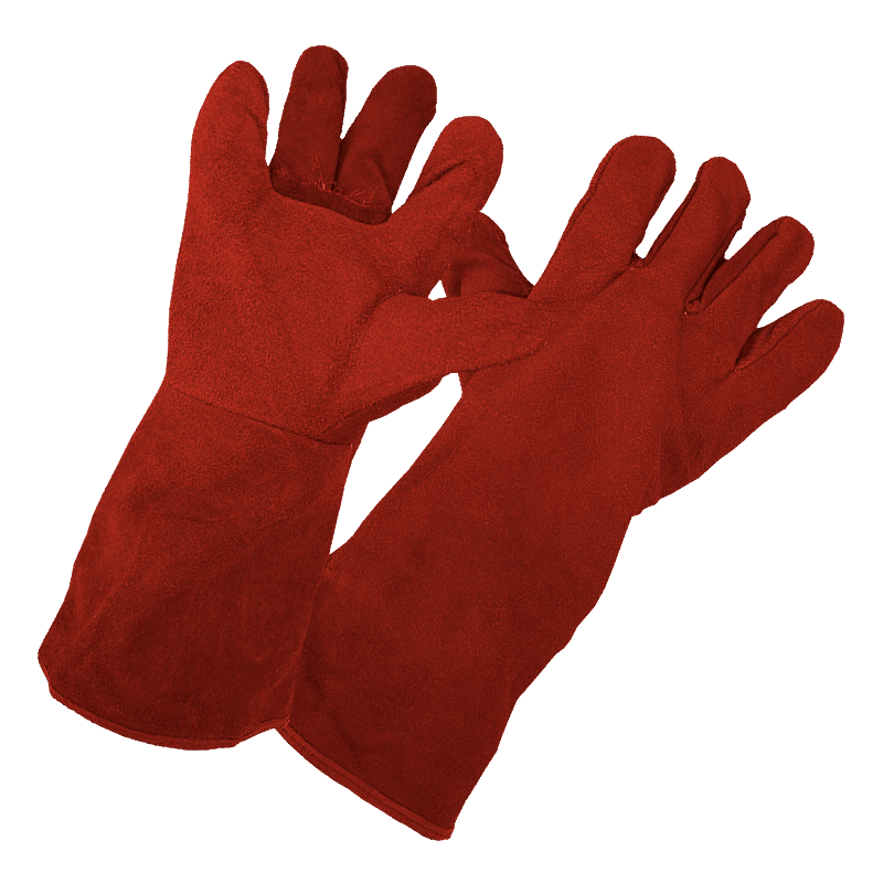 GUANTES DESCARNE PARA SOLDADOR CON COSTURA DE KEVLAR