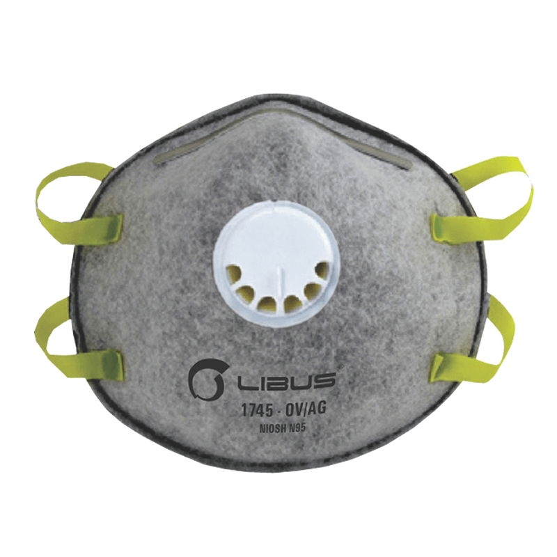 LIBUS MASCARILLA N95 MOD. 1745 VO/GA CON VÁLVULA (902622)