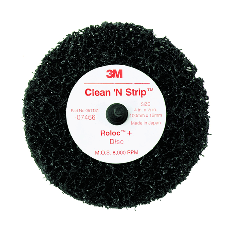 3M DISCO NEGRO ROLOC EXTRA GRUESO CLEAN STRIP 4 (28888)