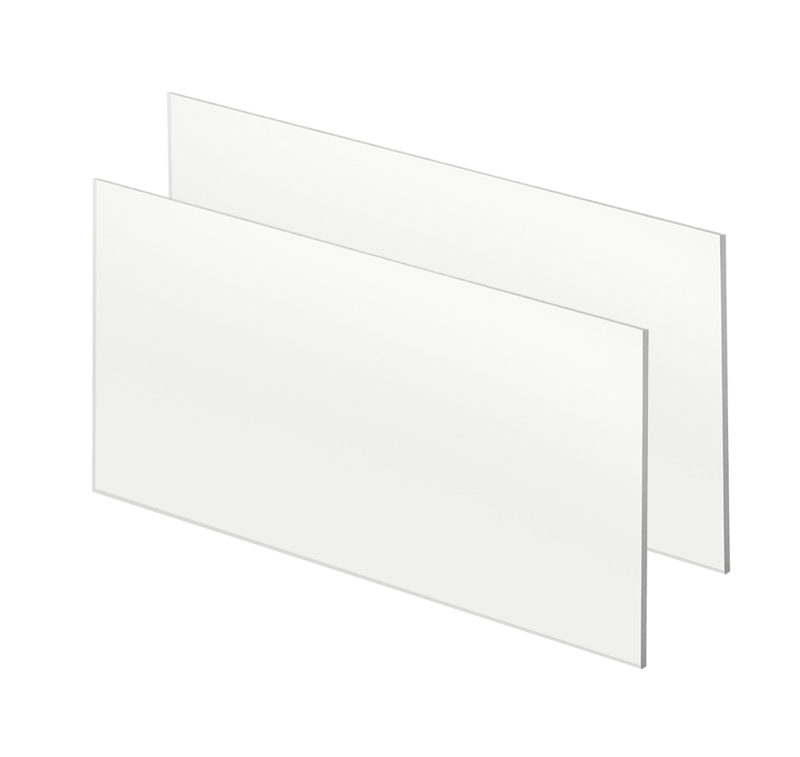 VIDRIO PARA SOLDADURA RECTANGULAR INCOLORO
