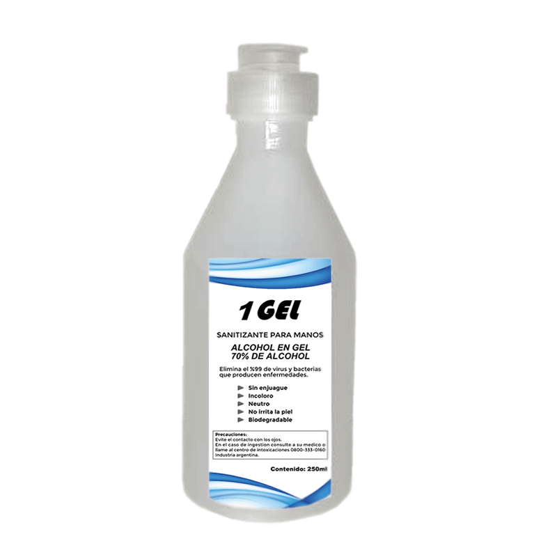 ALCOHOL EN GEL X250CM3