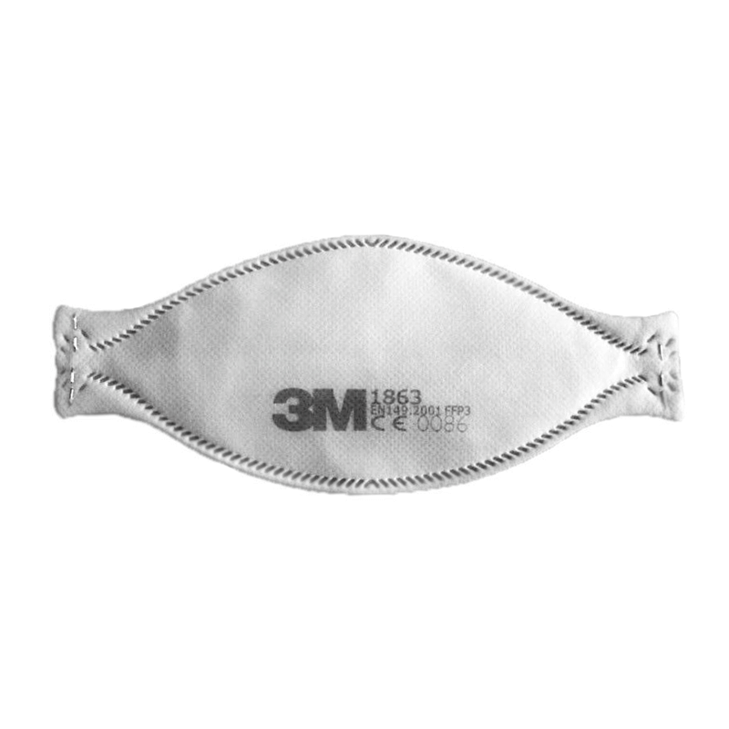 3M MASCARILLA 1863+ P3 ALTA EFICIENCIA SIN VÁLVULA (57664)