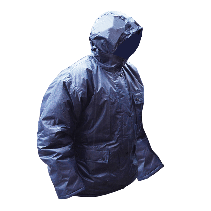 DPS CAMPERA DE ABRIGO AZUL DE POLYESTER (S A XXXL)