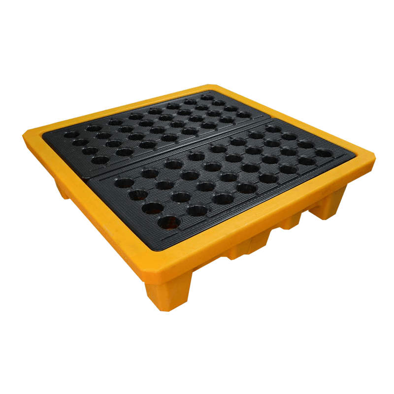 DPS PALLET ANTI-DERRAME PARA 4 TAMBORES 200 lts