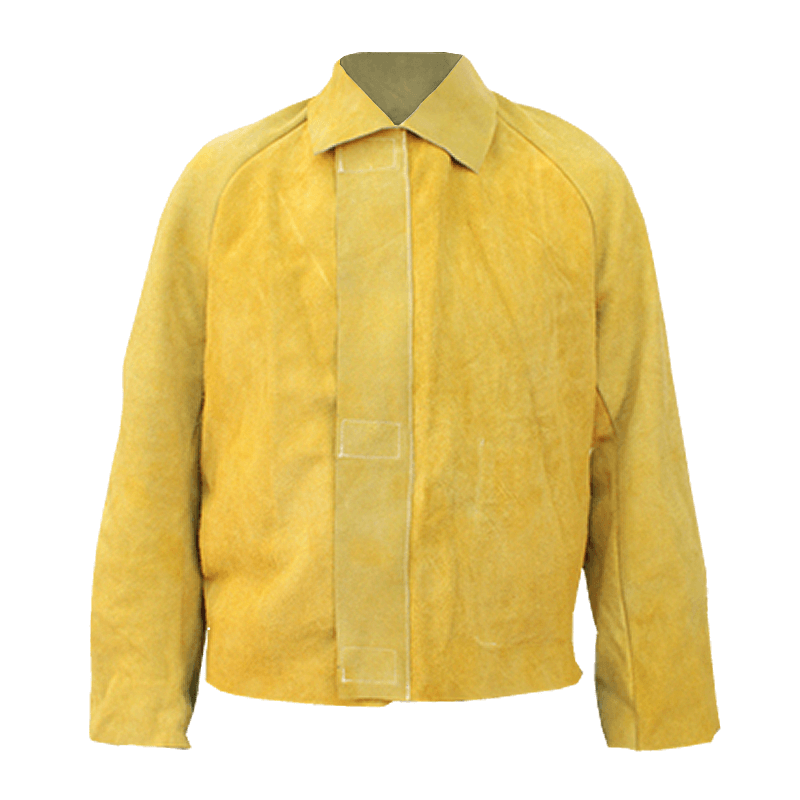 CAMPERA DE CUERO DESCARNE PARA SOLDADOR TALLES M-L