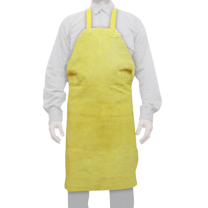 DELANTAL DE CUERO DESCARNE PARA SOLDADOR SIMPLE 60X90