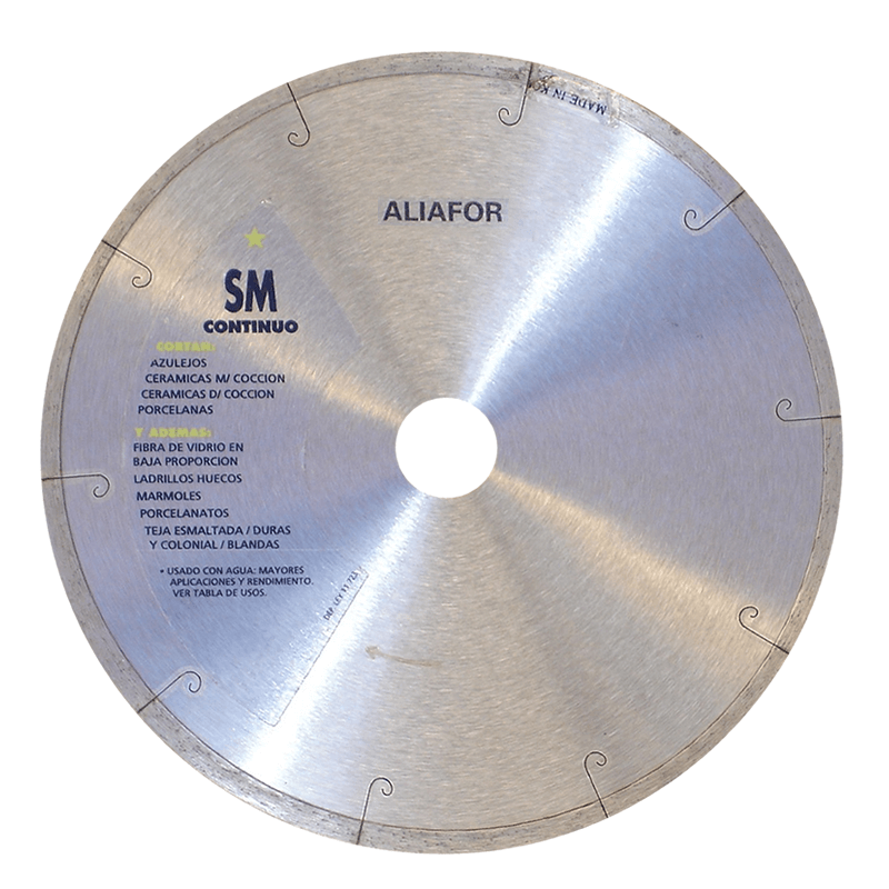 ALIAFOR DISCO DIAMANTADO CORTE CONTINUO SM-Y 4,5