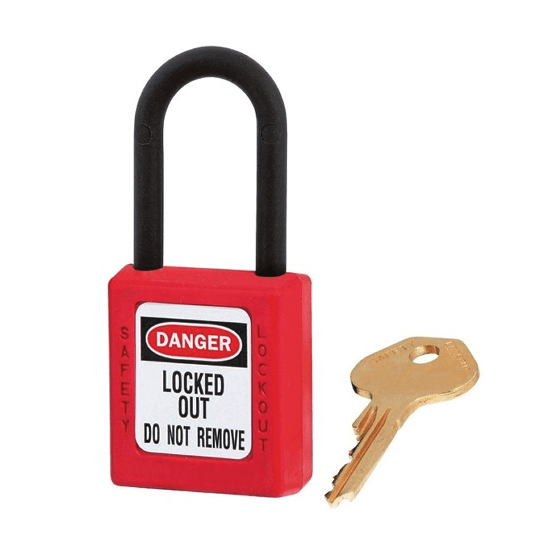 BLOOK CANDADO DIELÉCTRICO STANDAR ROJO 40MM (BLCA006)