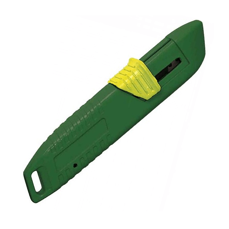 MOTA CUTTER METÁLICO AUTO RETRÁCTIL HOJA TRAPEZOIDAL C110