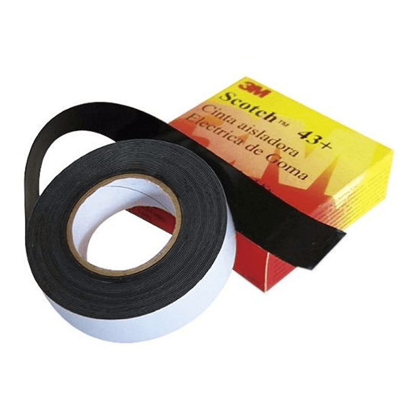 3M CINTA AUTOVULCANIZANTE SCOTCH 43+ BAJA TENSIÓN 19MMX5MT (62459)