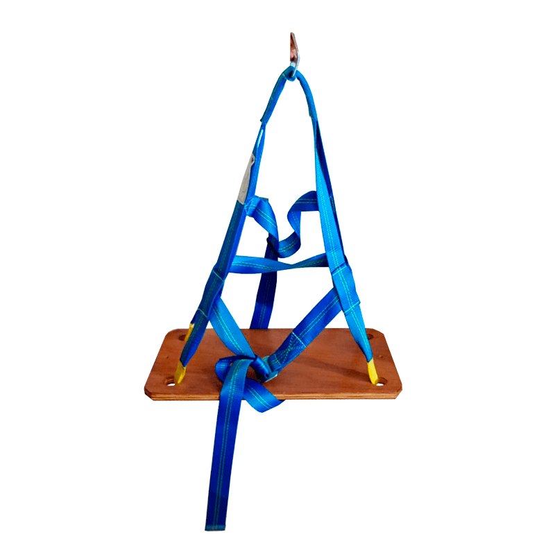 SKY10542 SILLETA DE MADERA CON ARNÉS PREMIUM