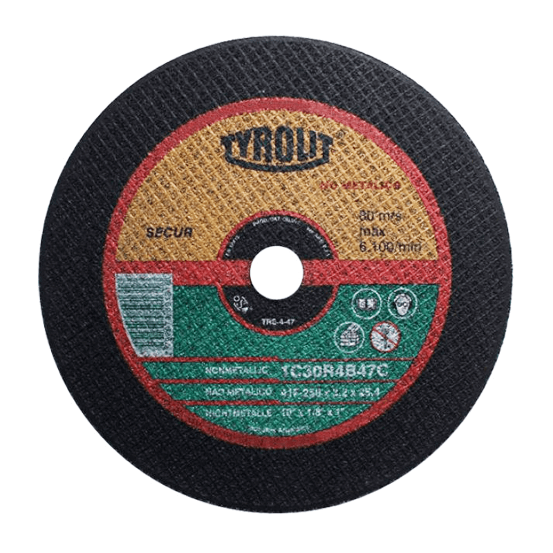 TYROLIT DISCO ABRASIVO SECUR EXTRA PARA CORTE DE PIEDRA 350X3.2X22 (TRS-6-47)