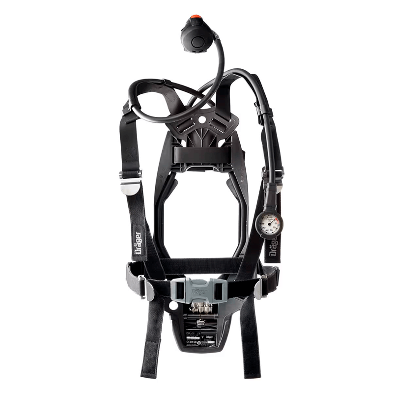 DRÄGER EQUIPO DE RESPIRACIÓN AUTÓNOMA PAS LITE CON CILINDRO DE FIBRA DE CARBÓN