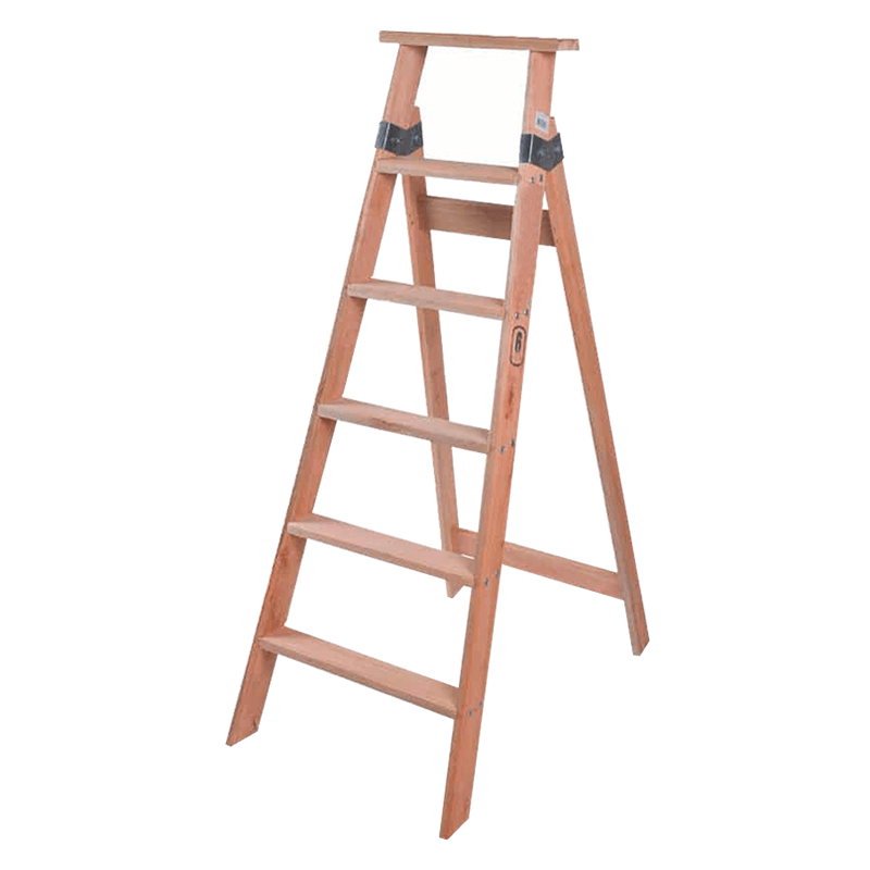 ESCALERA DE MADERA FAMILIAR 7 ESCALONES