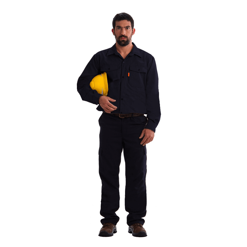 GEOTEX PANTALÓN IGNÍFUGO UNISAFE TALLES 36 AL 60 AZUL