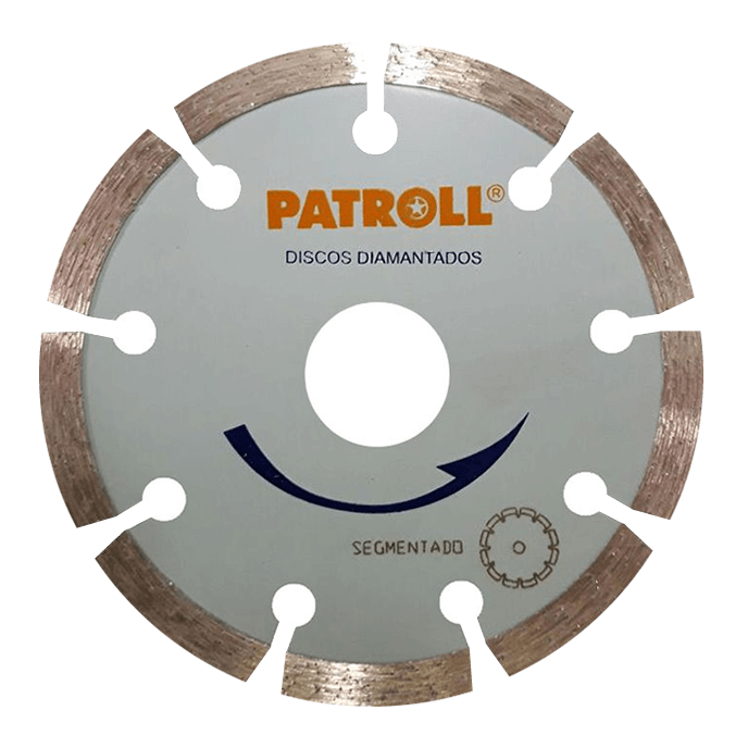 PATROLL DISCO DIAMANTADO SEGMENTADO 7