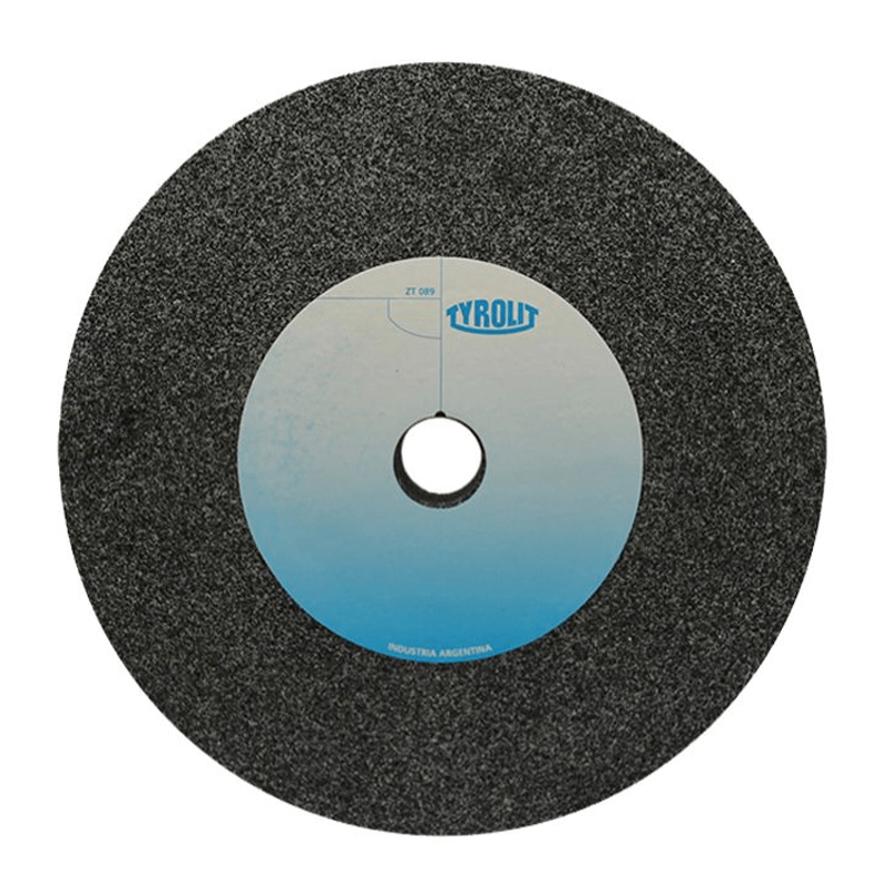 TYROLIT RUEDA RECTA DE ÓXIDO DE ALUMINIO GRIS 10A 175X19X19 (1-12)