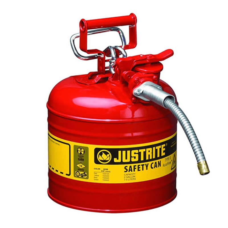 JUSTRITE BIDÓN SEGURIDAD 2 GALONES TIPO II (7,6 lts) 7220120Z (Ex 10527)