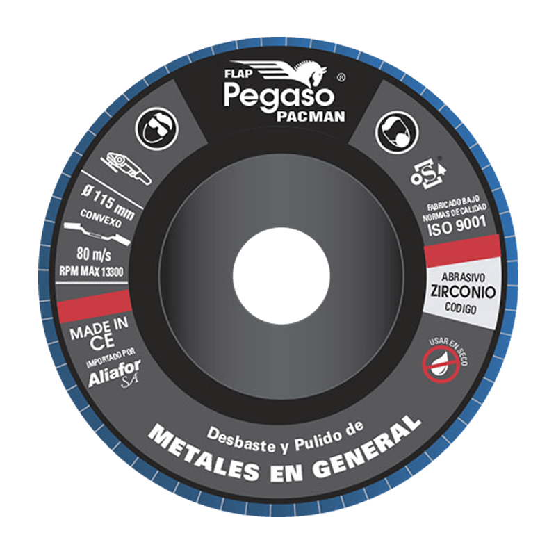 PEGASO DISCO FLAP ZPPL 180 mm
