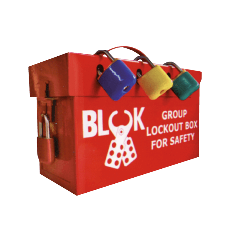 BLOOK CAJA METÁLICA PARA 12 CANDADOS (BLEB003)