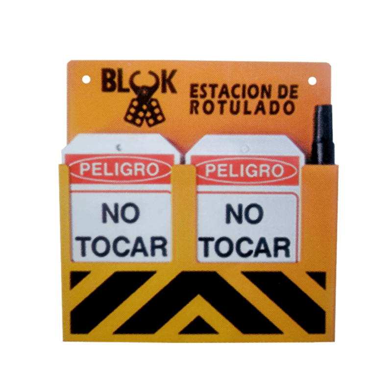 BLOOK ESTACIÓN DE TARJETAS DOBLE EN CHAPA (BLEB001)