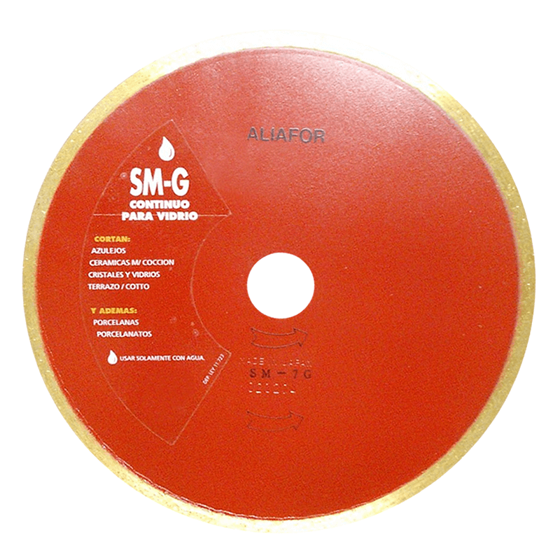 ALIAFOR DISCO DIAMANTADO CONTINUO PARA VIDRIO SM-G 7
