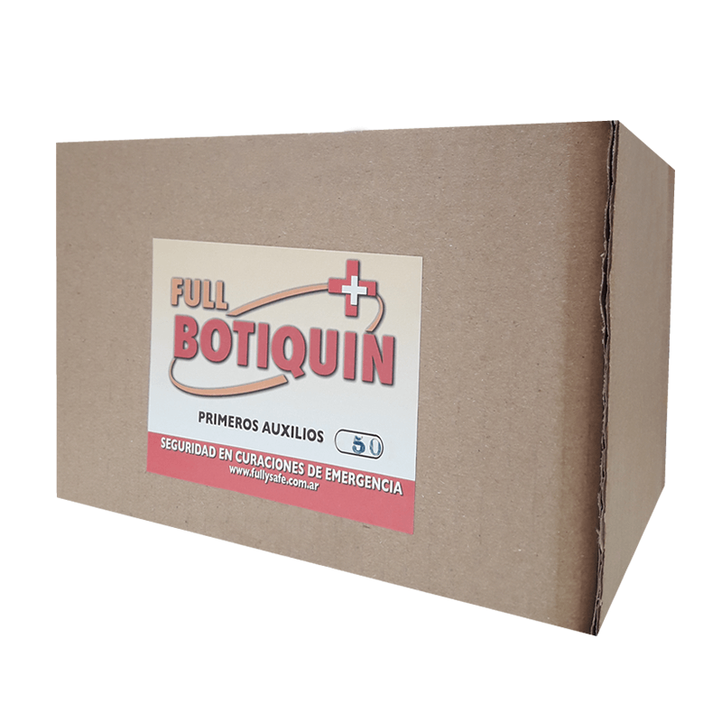 BOTIQUÍN (KIT DE REPOSICIÓN N°501) 25 ELEMENTOS
