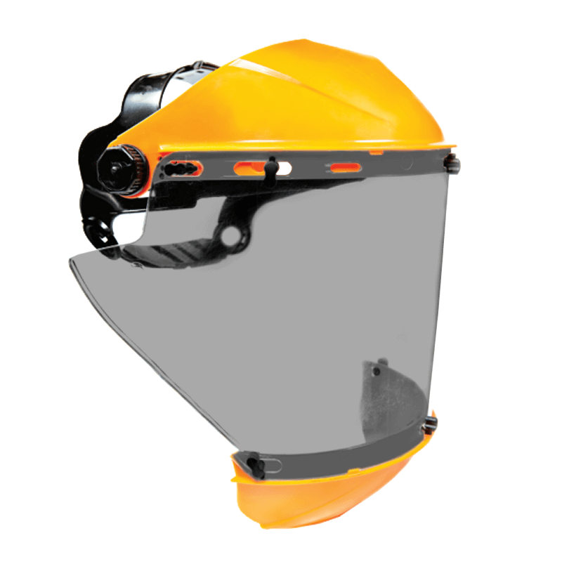 LIBUS PROTECTOR FACIAL CILINDRICO GRIS HC CON MENTONERA (903650)