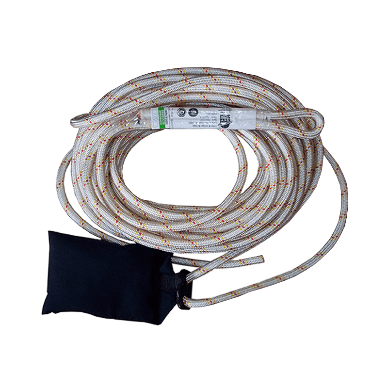 SKY10555 LÍNEA DE ANCLAJE 50MT CONTRAPESO HEBILLA REGULADORA OJAL