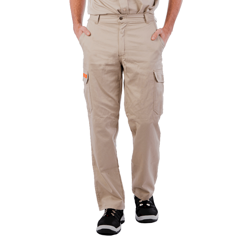 AIRE LIBRE PANTALÓN CARGO CON BOLSILLO BEIGE (OPAP01C)