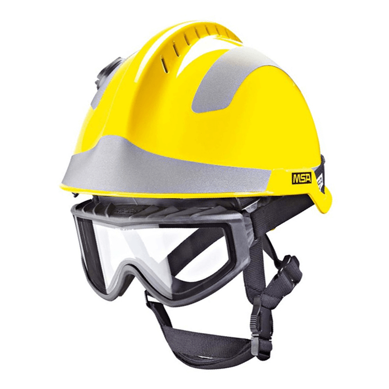 MSA CASCO DE BOMBERO GALLET F2 X-TREM AMARILLO (GA3130100000-JDB00)