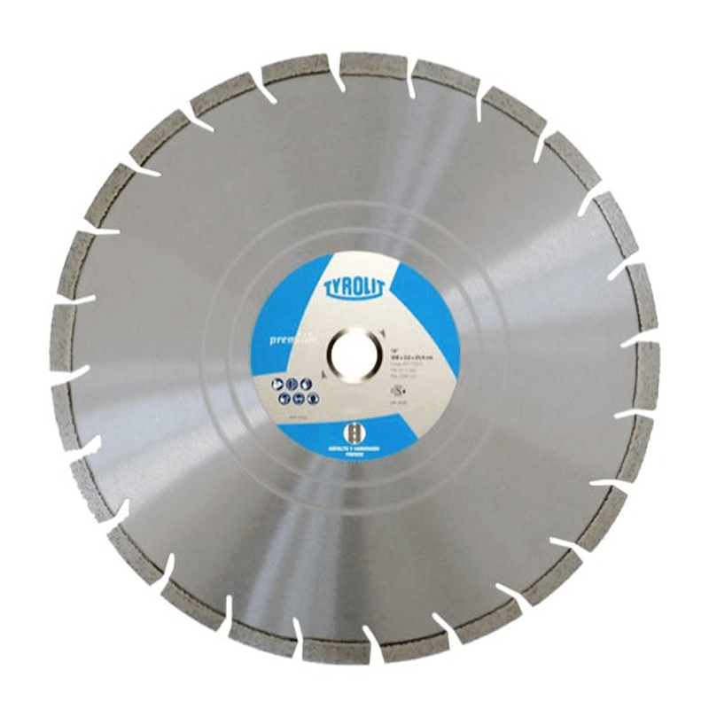 TYROLIT DISCO DIAMANTADO PAVIMENTOS PREMIUM PARA ASFALTO Y HORMIGÓN FRESCO 356X3.2X50 (300135550)