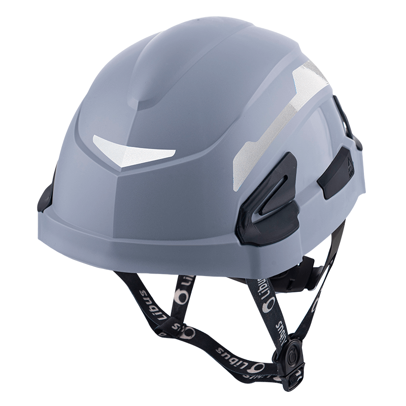 LIBUS CASCO ANDES CON ARNES A CREMALLERA Y MENTONERA GRIS CON REFLECTIVOS (904846)